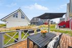  Ferienhaus "Mien Eck" Marina Wendtorf Kieler Förde - Terrasse