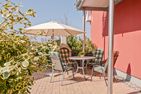  Ferienwohnung Thurbruch mit Sonnenterrasse, ruhig gelegen und perfekt für 4 Personen. Zirchow - Terrasse