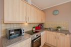  Ferienwohnung Thurbruch mit Sonnenterrasse, ruhig gelegen und perfekt für 4 Personen. Zirchow - Küche / Küchenzeile