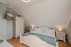 Ferienwohnung Thurbruch mit Sonnenterrasse, ruhig gelegen und perfekt für 4 Personen. Zirchow - Schlafzimmer