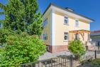  Ferienwohnung Sonnenland Ahlbeck - Fassade / Eingang