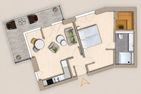  Ferienwohnung TheViewB17 Boje 17 Dagebüll Dagebüll - Grundriss