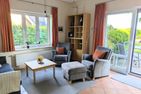 Haus Wattenblick Wohnung Austernfischer Warwerort - Wohnzimmer