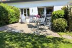  Haus Wattenblick Wohnung Austernfischer Warwerort - Terrasse