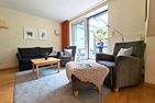  Haus Wattenblick Wohnung Lachmöwe Warwerort - Wohnzimmer