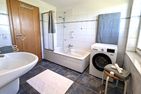  Haus Wattenblick Wohnung Lachmöwe Warwerort - Badezimmer