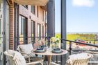  Ferienwohnung TheViewB13 Fain Leewen Dagebüll Dagebüll - Balkon