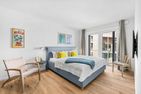  Ferienwohnung TheViewB13 Fain Leewen Dagebüll Dagebüll - Schlafzimmer