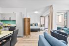 Ferienwohnung Sonnenschein Baltique Travemünde Travemünde - Wohnzimmer