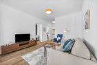  Ferienwohnung "Küstenglück" Baltique Travemünde Travemünde - Wohnzimmer
