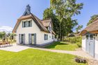  Ferienhaus Baltic Huus mit Sauna, Kamin und Sonnenterrasse Zirchow Fischerdorf - Fassade / Eingang