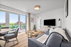  Ferienwohnung TheViewB05 Küstentraum Dagebüll Dagebüll - Wohnzimmer