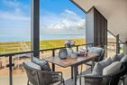  Ferienwohnung TheViewA13 Küstenkoje Dagebüll Dagebüll - Balkon
