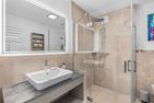  Ferienwohnung TheViewB03 Strandloft Nordsee Dagebüll Dagebüll - Badezimmer