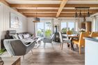  Ferienhaus Möwenkoje Olpenitz Ostseeresort Olpenitz - Kamin-/Ofen