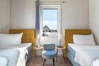  Ferienhaus Möwenkoje Olpenitz Ostseeresort Olpenitz - Schlafzimmer