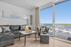  Ferienwohnung "Aussicht" Marina Wendtorf Kieler Förde - Wohnzimmer
