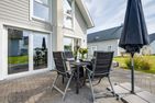  Ferienhaus Dannig Deern Olpenitz Ostseeresort Olpenitz - Terrasse