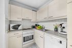  Ferienwohnung "Rosenwall" Schönberger Strand Kieler Förde - Küche / Küchenzeile
