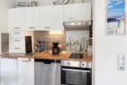 Haus am Badeweg 4 Appartement 7 "Sandkorn 1" Scharbeutz - Küche / Küchenzeile