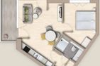  Ferienwohnung TheViewA09 Auster Dagebüll Dagebüll - Grundriss