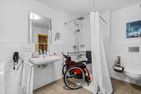  Ferienwohnung Rolli-Oase Olpenitz Ostseeresort Olpenitz - Schlafzimmer