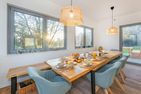  Ferienhaus "Haffhus" mit Balkon, Terrasse und 2 Bädern Achterland - Küche / Küchenzeile