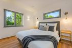  Ferienhaus "Haffhus" mit Balkon, Terrasse und 2 Bädern Achterland - Schlafzimmer