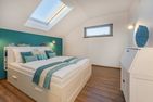  Ferienhaus "Haffhus" mit Balkon, Terrasse und 2 Bädern Achterland - Schlafzimmer