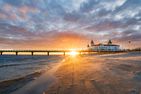 Villa Luna Ferienwohnung Achterdeck nur 50 Meter zum Strand mit Sonnenterrasse Ahlbeck - Strand