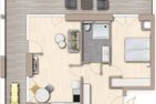  Ferienwohnung TheViewB04 Briese Dagebüll Dagebüll - Grundriss