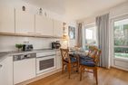  Ferienwohnung Schrabbe nur 800 Meter zum Strand mit Terrasse Koserow - Küche / Küchenzeile