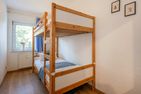  Ferienwohnung Schrabbe nur 800 Meter zum Strand mit Terrasse Koserow - Schlafzimmer