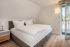  Ferienhaus Haffglück mit Sauna, Kamin und Terrasse mit Haffblick Zirchow Fischerdorf - Schlafzimmer