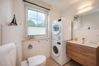  Ferienhaus Haffglück mit Sauna, Kamin und Terrasse mit Haffblick Zirchow Fischerdorf - Badezimmer