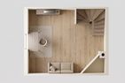  Ferienhaus Haffglück mit Sauna, Kamin und Terrasse mit Haffblick Zirchow Fischerdorf - 