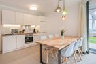  Ferienhaus Haff-Traum mit Kamin, Sauna und Terrasse Zirchow Fischerdorf - Küche / Küchenzeile