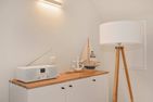  Ferienhaus Haff-Traum mit Kamin, Sauna und Terrasse Zirchow Fischerdorf - Dekoratives Detail