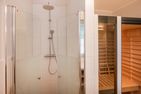  Ferienhaus Haff-Traum mit Kamin, Sauna und Terrasse Zirchow Fischerdorf - Sauna