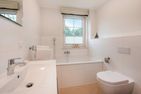  Ferienhaus Haff-Traum mit Kamin, Sauna und Terrasse Zirchow Fischerdorf - Badezimmer