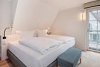  Ferienhaus Haff-Traum mit Kamin, Sauna und Terrasse Zirchow Fischerdorf - Schlafzimmer