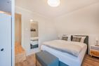  Ferienhaus Haff-Sommer mit Kamin, Sauna und Terrasse Zirchow Fischerdorf - Schlafzimmer