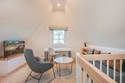  Ferienhaus Haff-Sommer mit Kamin, Sauna und Terrasse Zirchow Fischerdorf - Wohnzimmer