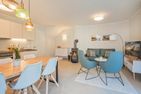  Ferienhaus Haff-Sommer mit Kamin, Sauna und Terrasse Zirchow Fischerdorf - Wohnzimmer