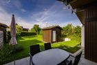 Ferienwohnpark Immenstaad am Bodensee Satteldachhaus (Typ 9) SD 55 Bodensee - Terrasse