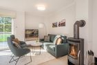  Ferienhaus Haff-Liebe mit Sauna, Kamin und Sonnenterrasse Zirchow Fischerdorf - Wohnzimmer
