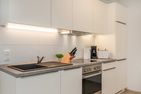  Ferienhaus Haff-Liebe mit Sauna, Kamin und Sonnenterrasse Zirchow Fischerdorf - Küche / Küchenzeile
