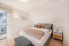  Ferienhaus Haff-Liebe mit Sauna, Kamin und Sonnenterrasse Zirchow Fischerdorf - Schlafzimmer