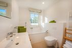  Ferienhaus Haff-Liebe mit Sauna, Kamin und Sonnenterrasse Zirchow Fischerdorf - Badezimmer