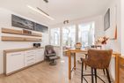  Villa Sanke App. Seeblick nur 200 Meter zum Strand mit Ostseeblick Ahlbeck - Wohnzimmer